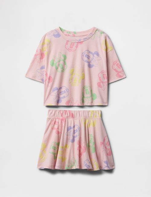 Gap × Disney Baby & Toddler Skort Outfit Set