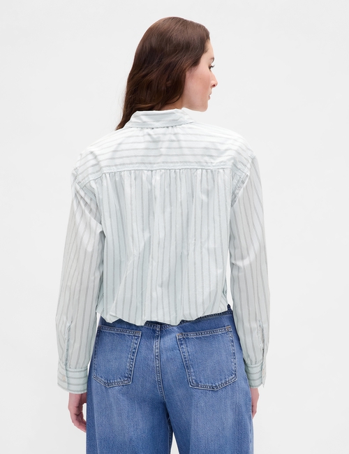 Bubble Hem Shirt