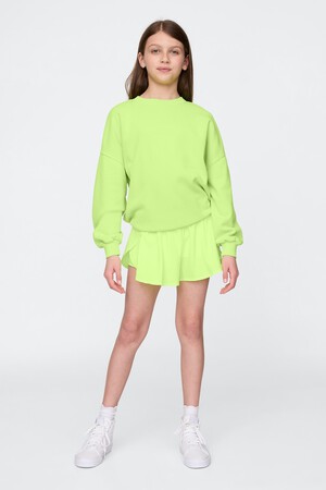 Kids Recycled Butterfly-Hem Shorts