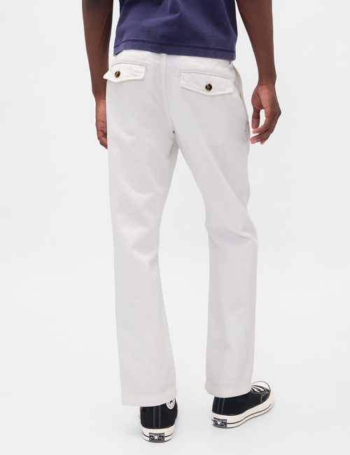 STRAIGHT FIT WHITE TROUSER