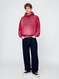 VintageSoft Oversized Logo Hoodie
