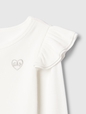 babyGap Ribbed Ruffle Top