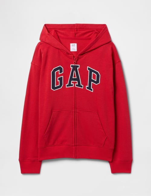 Kids Relaxed Gap Logo Zip Hoodie