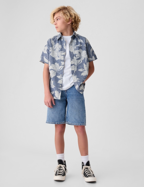 Kids Chambray Shirt