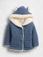 Baby Sherpa-Lined Cardigan
