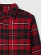 Kids Organic Cotton Flannel Shirt