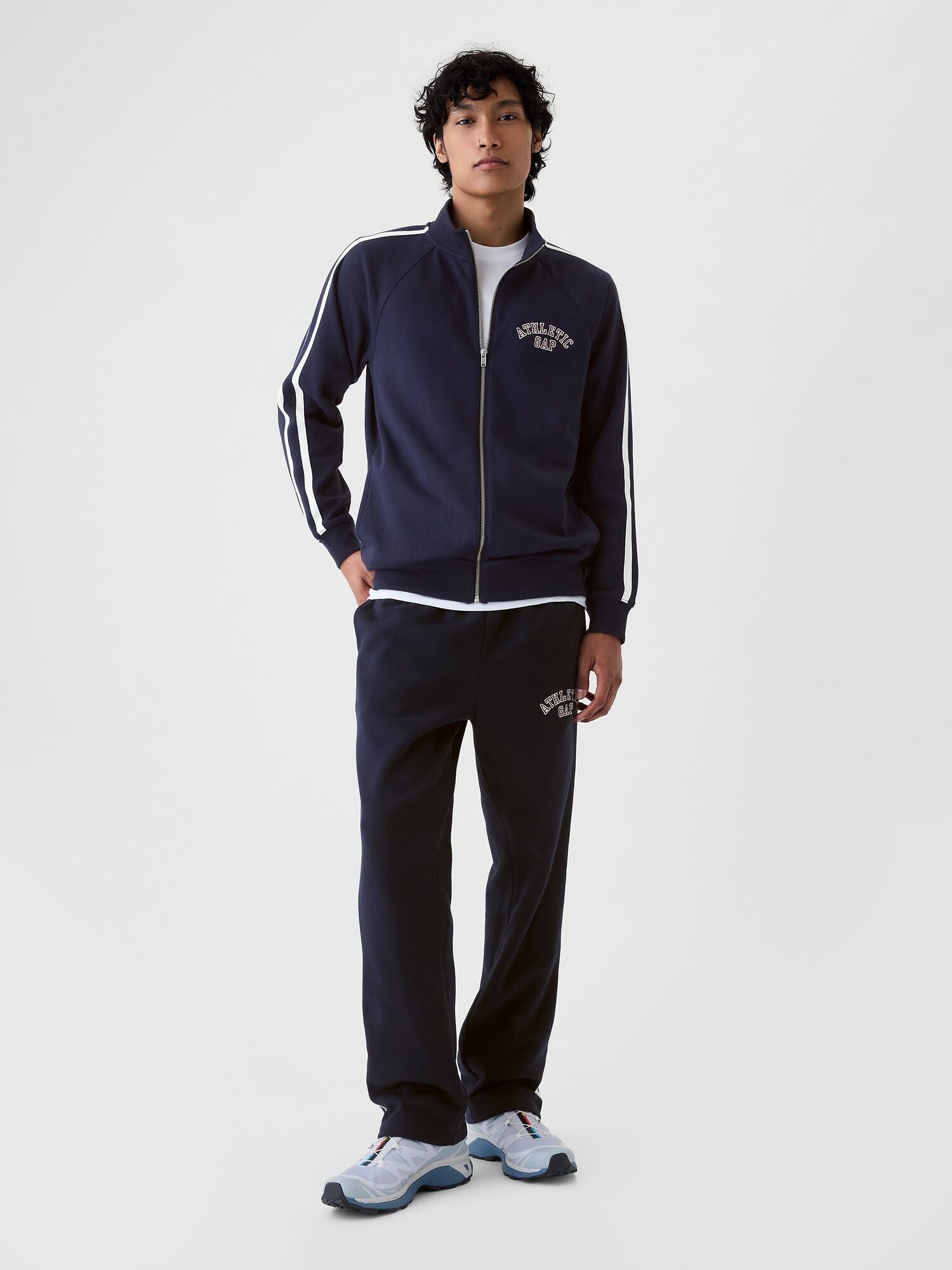 Long track jacket top