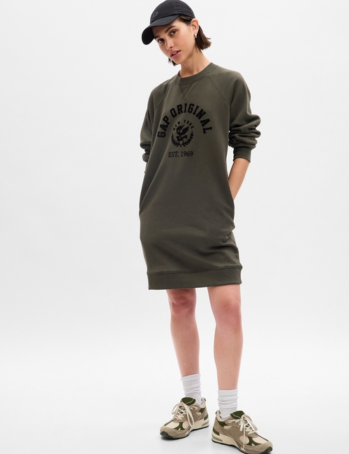 Vintage Soft Logo Sweatshirt Dress