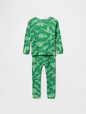 Baby & Toddler Organic Ribbed Cotton PJ Set