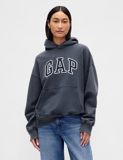 Heavyweight Oversized Logo Hoodie