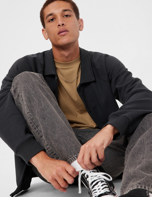 Organic Cotton Button Fly '90s Original Straight Fit Jeans