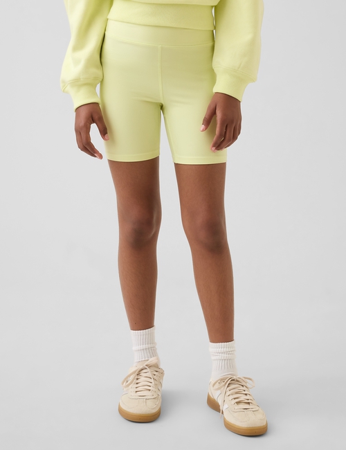 Kids Quick-Dry Rib Bike Shorts