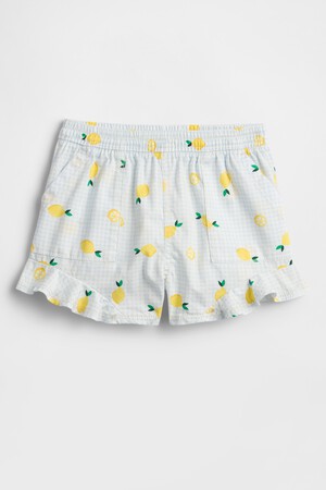 babyGap Chambray Ruffle Pull-On Shorts