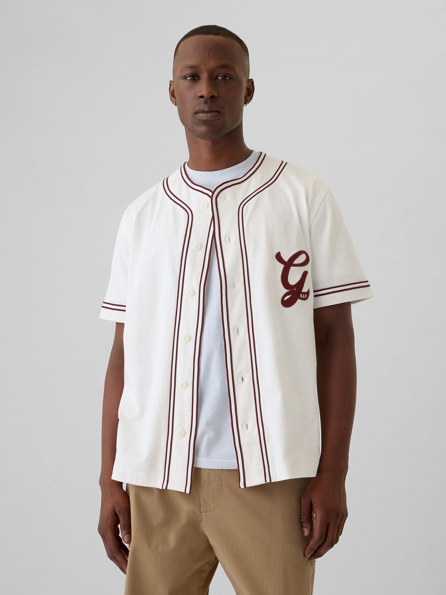 Shop Logo Baseball Jersey for GAP UAE