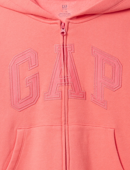 Kids VintageSoft Logo Zip Hoodie