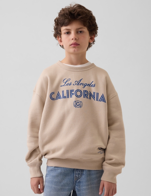 Kids Relaxed Graphic Sweatshirt