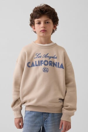 Kids Relaxed Graphic Sweatshirt