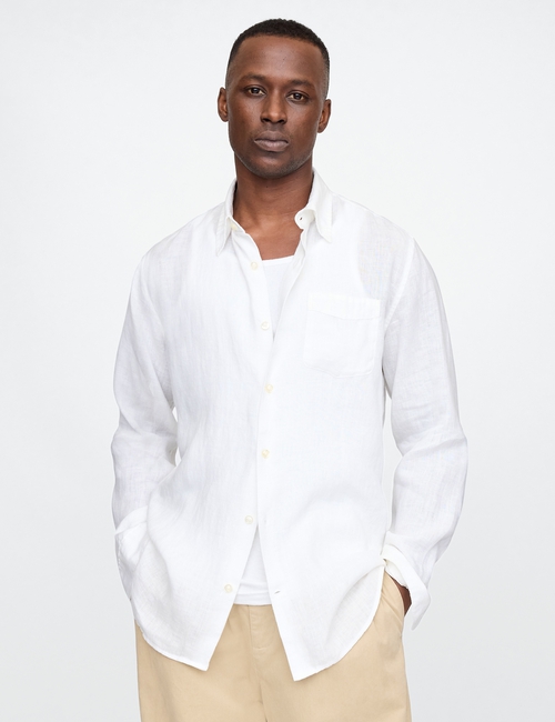 100% Linen Classic Shirt