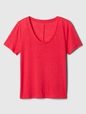 Women Linen T-shirt