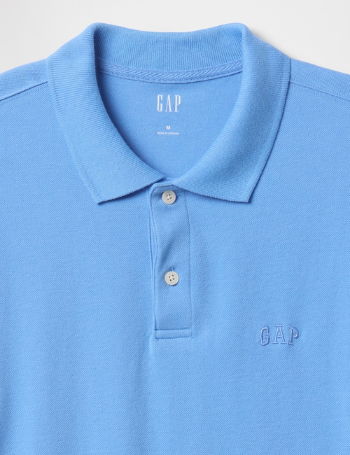Gap Logo Pique Polo Shirt