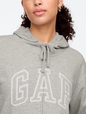 Relaxed Gap Logo Zip Hoodie