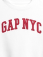 LOGO WEDGE PULLOVER