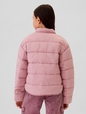 Kids Recycled Lightweight PrimaLoft® Puffer Bomber Jacket