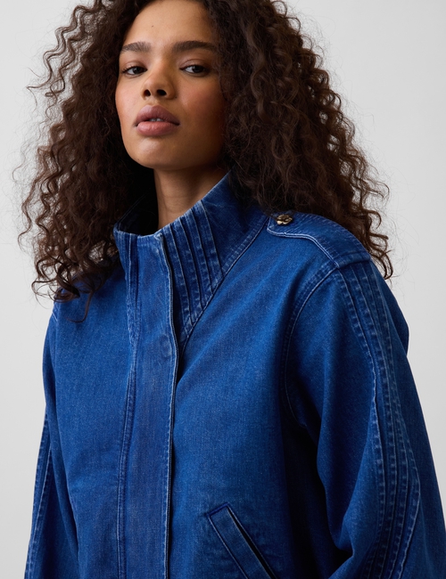 GAP X HFR NDIGO PINTUCK JACKET