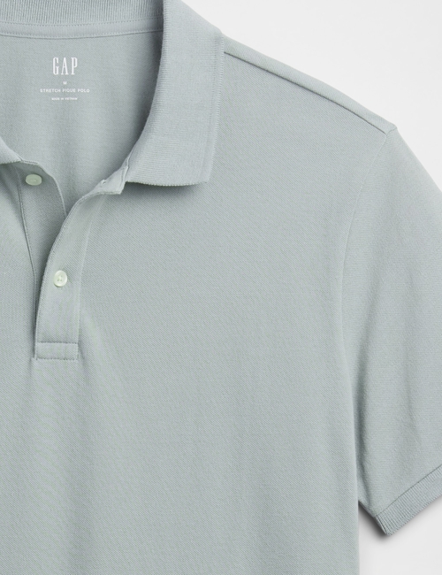 Stretch Pique Polo Shirt