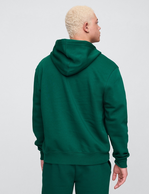 Relaxed Gap Logo Zip Hoodie
