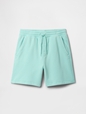 Kids Washed-Fleece Pull-On Shorts