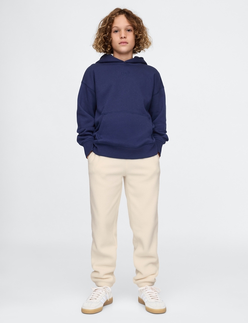 Kids Relaxed Gap Logo Polar Fleece Joggers