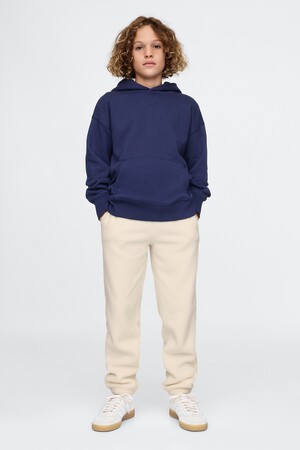 Kids Relaxed Gap Logo Polar Fleece Joggers