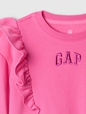 babyGap Vintage Soft Ruffle Logo Sweat Set