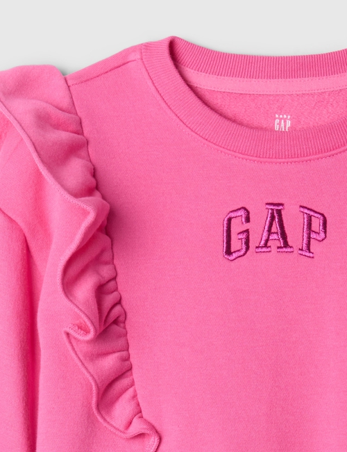 babyGap Vintage Soft Ruffle Logo Sweat Set