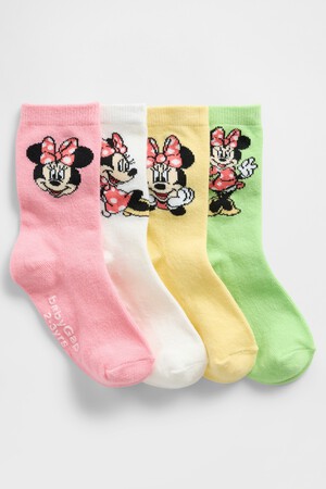 Gap × Disney Baby & Toddler Crew Socks (4-Pack)