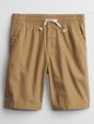 Kids Poplin Pull-On Shorts