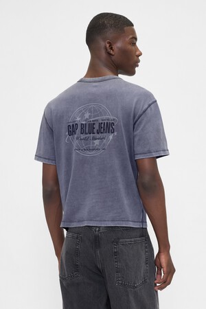 SS WORLD STANDARD CROPPED LOGO T
