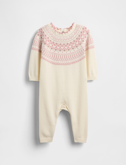 LS FAIRISLE SWEATER 1PC
