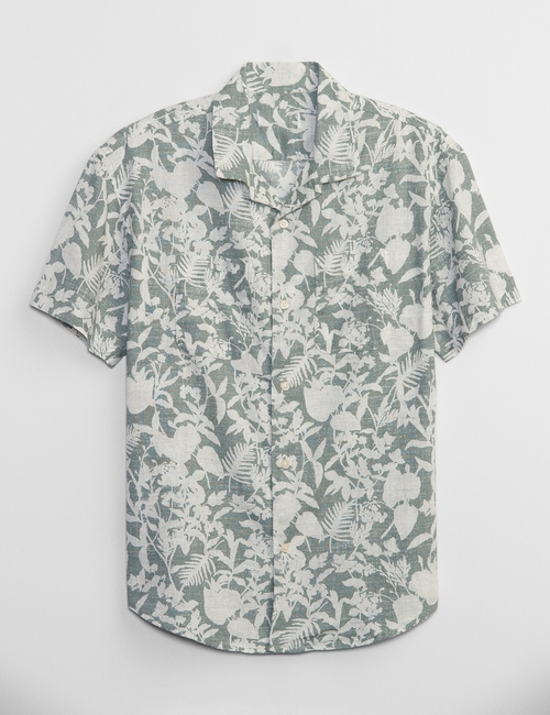 Kids Linen-Blend Shirt
