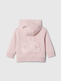 Baby Vintage Soft Logo Zip Hoodie