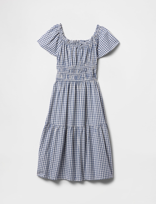 Kids Smocked Midi Dress
