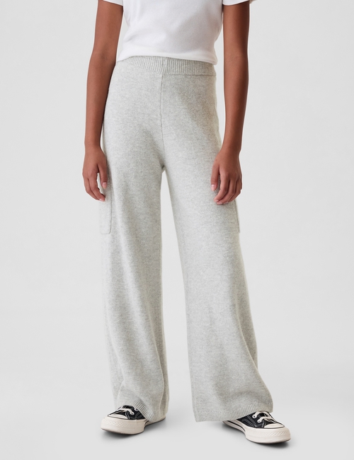 Kids CashSoft Cargo Sweater Pants