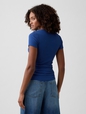 Modern Rib Gap Logo T-Shirt