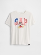 V-DIS FAM AMERICANA LOGO TEE