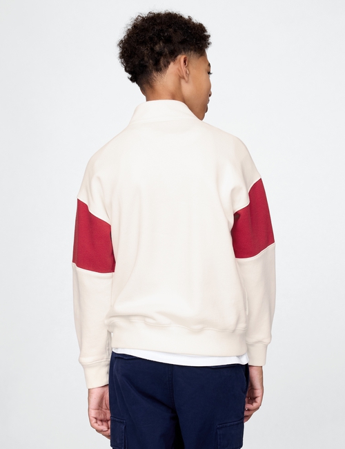 Kids Vintage Soft Half-Zip Logo Pullover