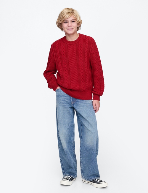 Kids Classic Cable-Knit Sweater