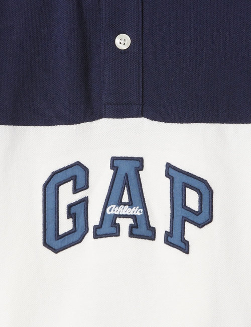 babyGap Colorblock Logo Polo Shirt