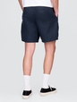 8" Linen-Cotton Shorts