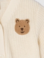 babyGap Shaker-Stitch Bear Cardigan